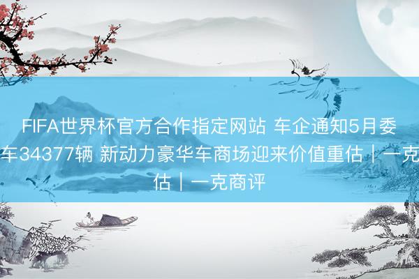 FIFA世界杯官方合作指定网站 车企通知5月委派新车34377辆 新动力豪华车商场迎来价值重估｜一克商评